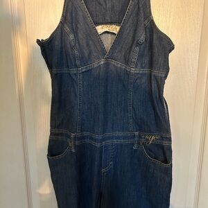 Enyce Blue Denim with Gold Stitching